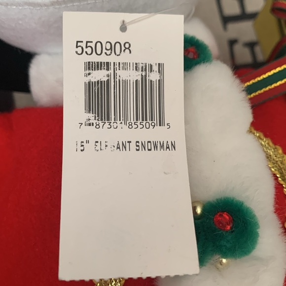 ☃️ Annalee Doll 15” Elegant Snowman #550908 - Picture 5 of 5